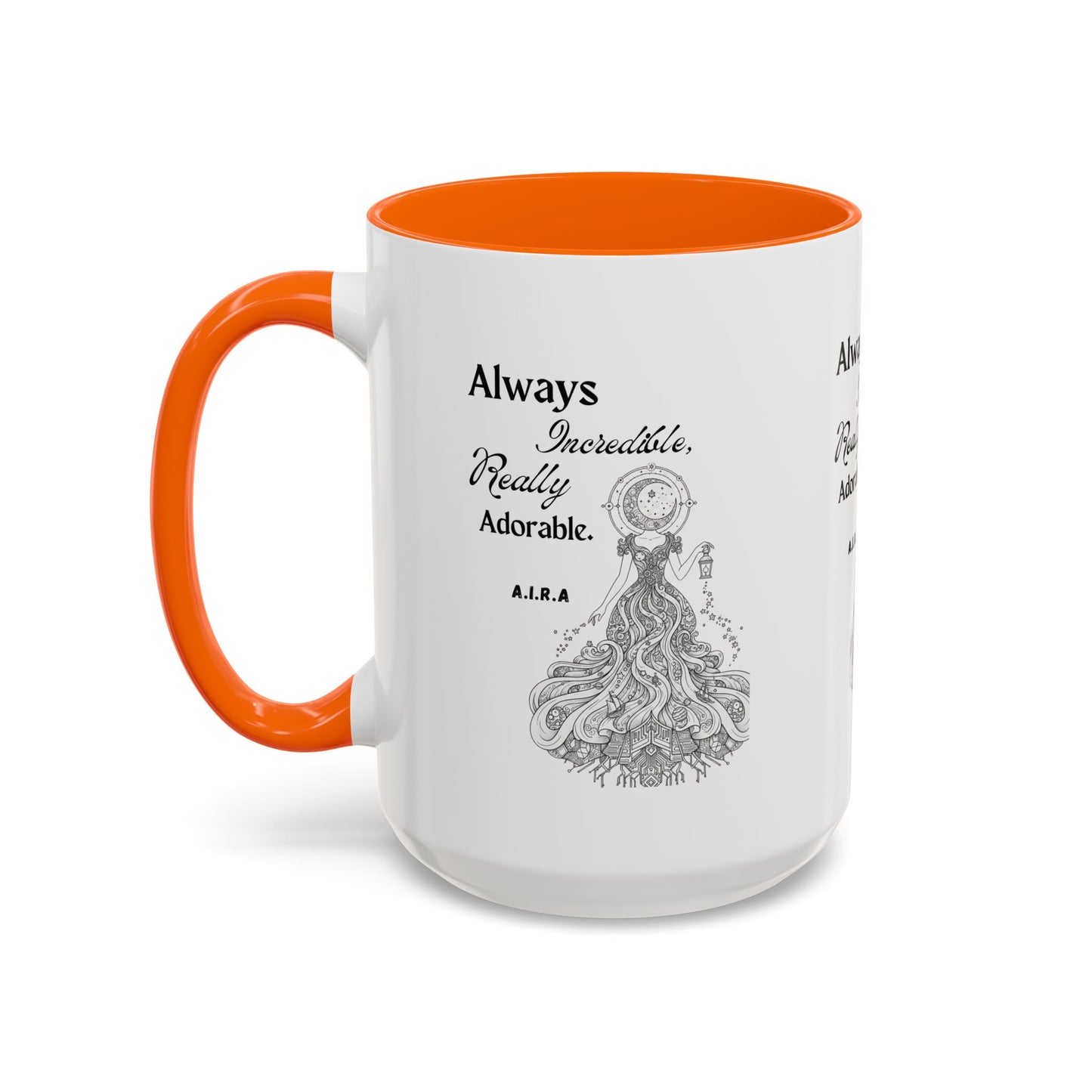 Personalized Girl With Light Accent Coffee Mug