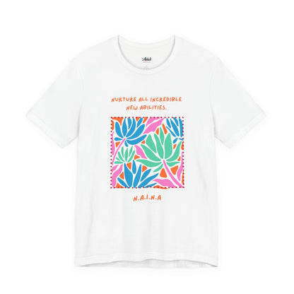 Personalized Floral Empowerment Tee