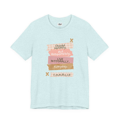 Personalized Column Writing Tee