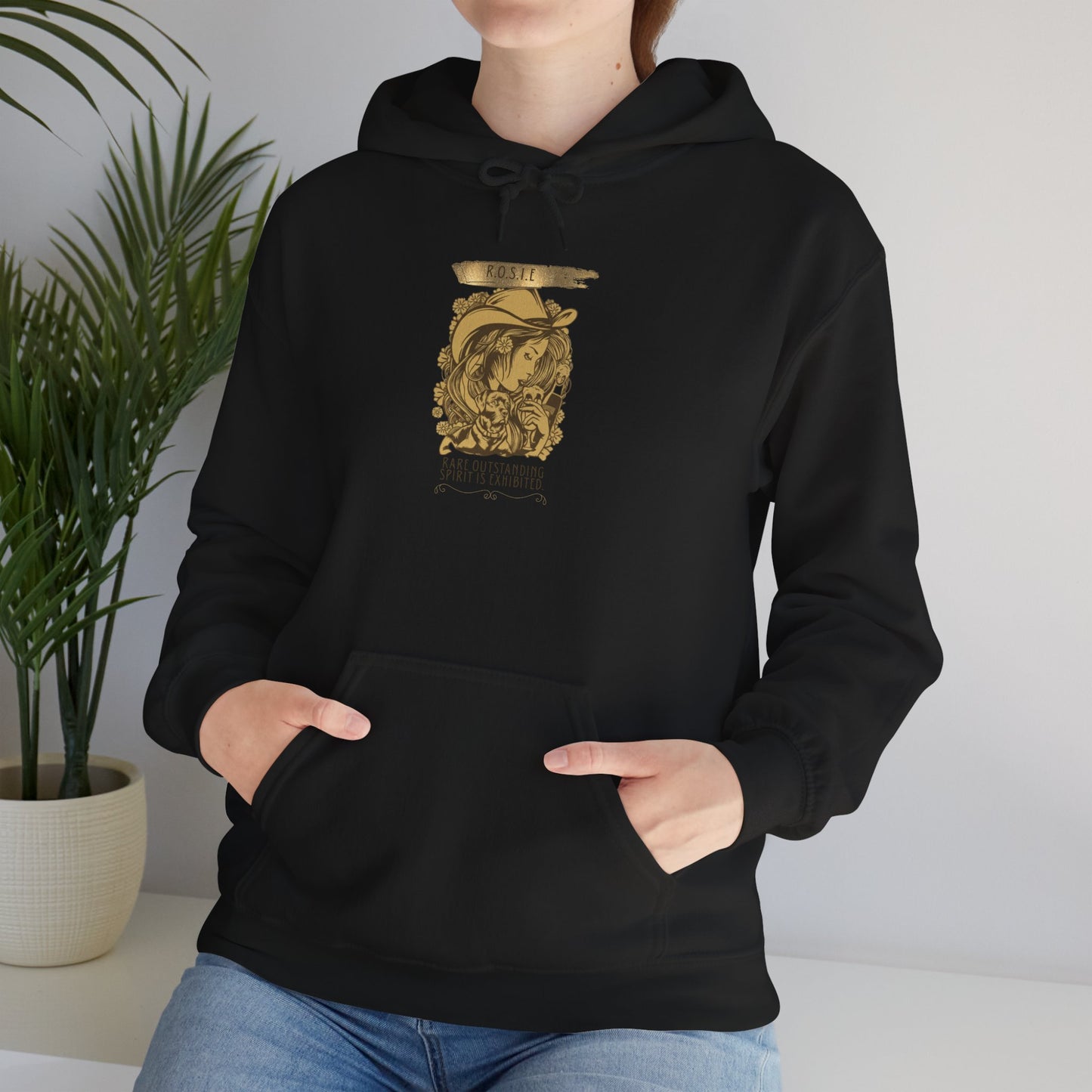 Personalized Golden Girl Hooded Sweatshirt
