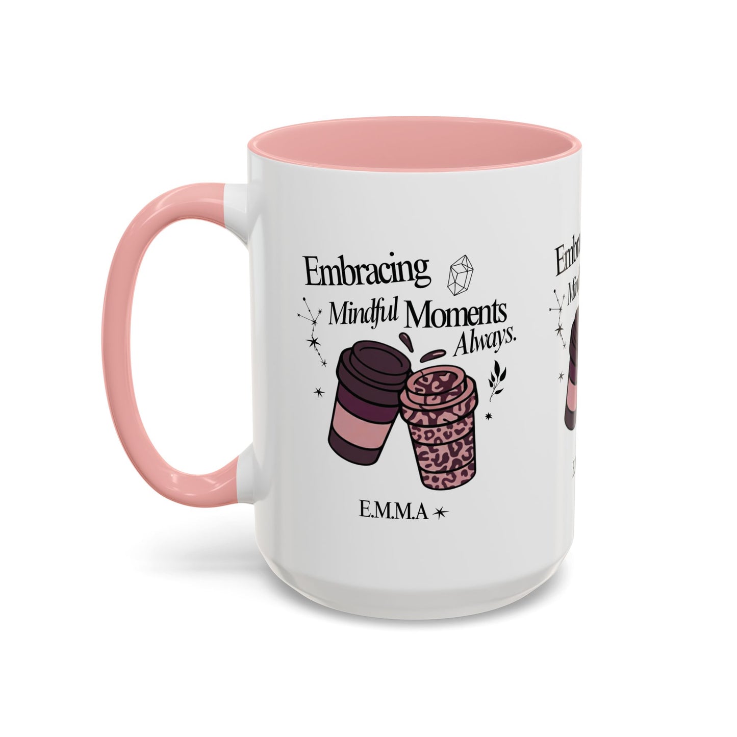 Personalized Girly Coffee Accent Coffee Mug