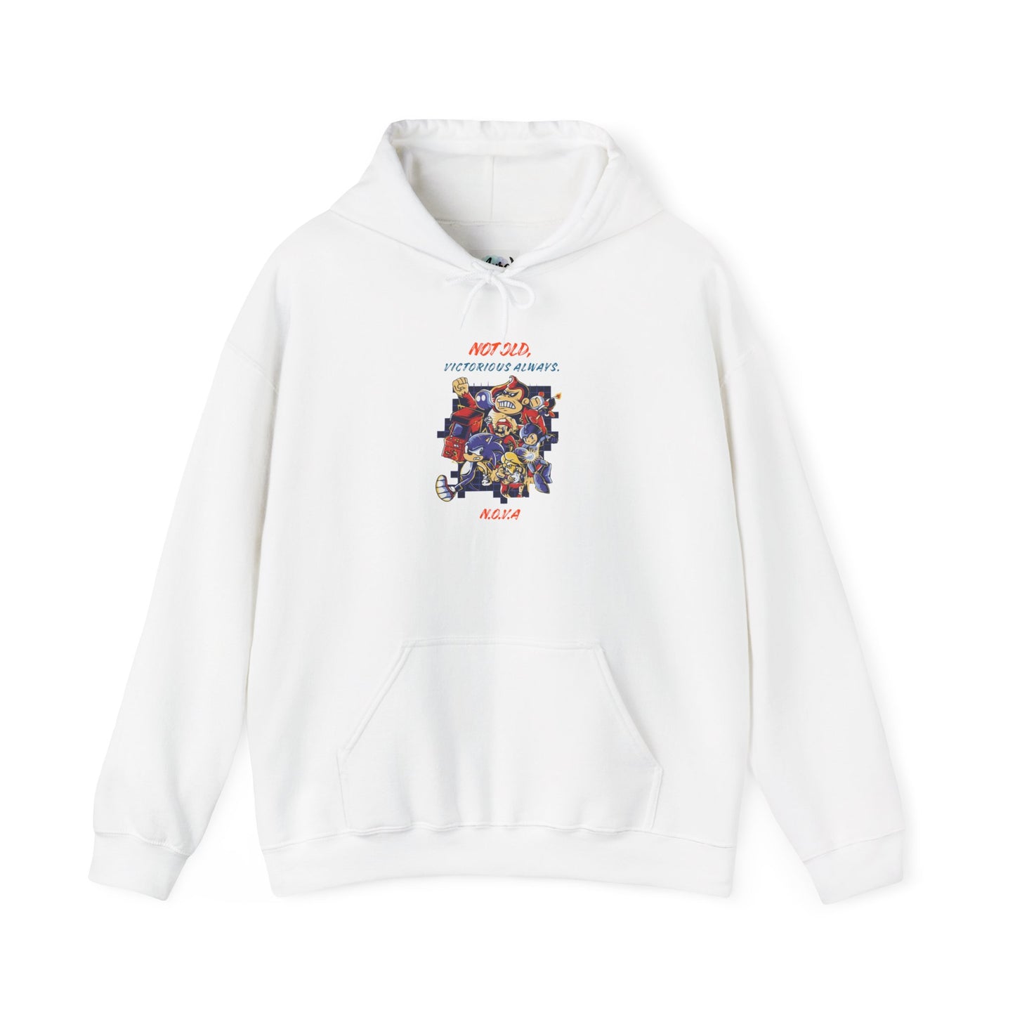 Personalized Retro Cartoon Squad Hooded Sweatshirt