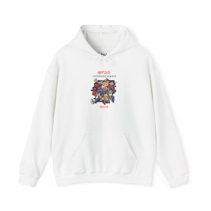 Personalized Retro Cartoon Squad Hooded Sweatshirt