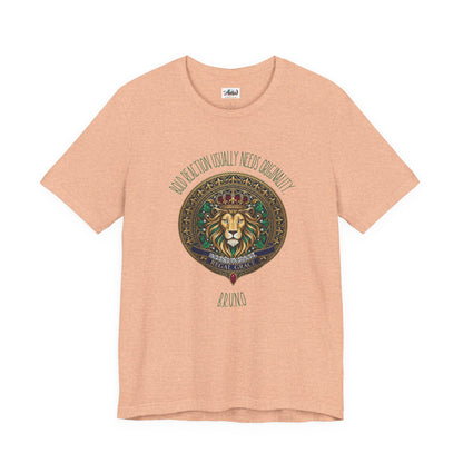 Personalized Lion Crest Graphic Tee