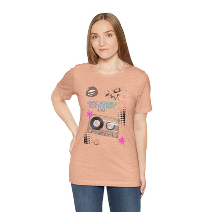 Personalized Cassette Vibes Graphic Tee