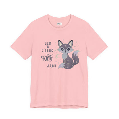 Personalized Fox King Graphic Tee