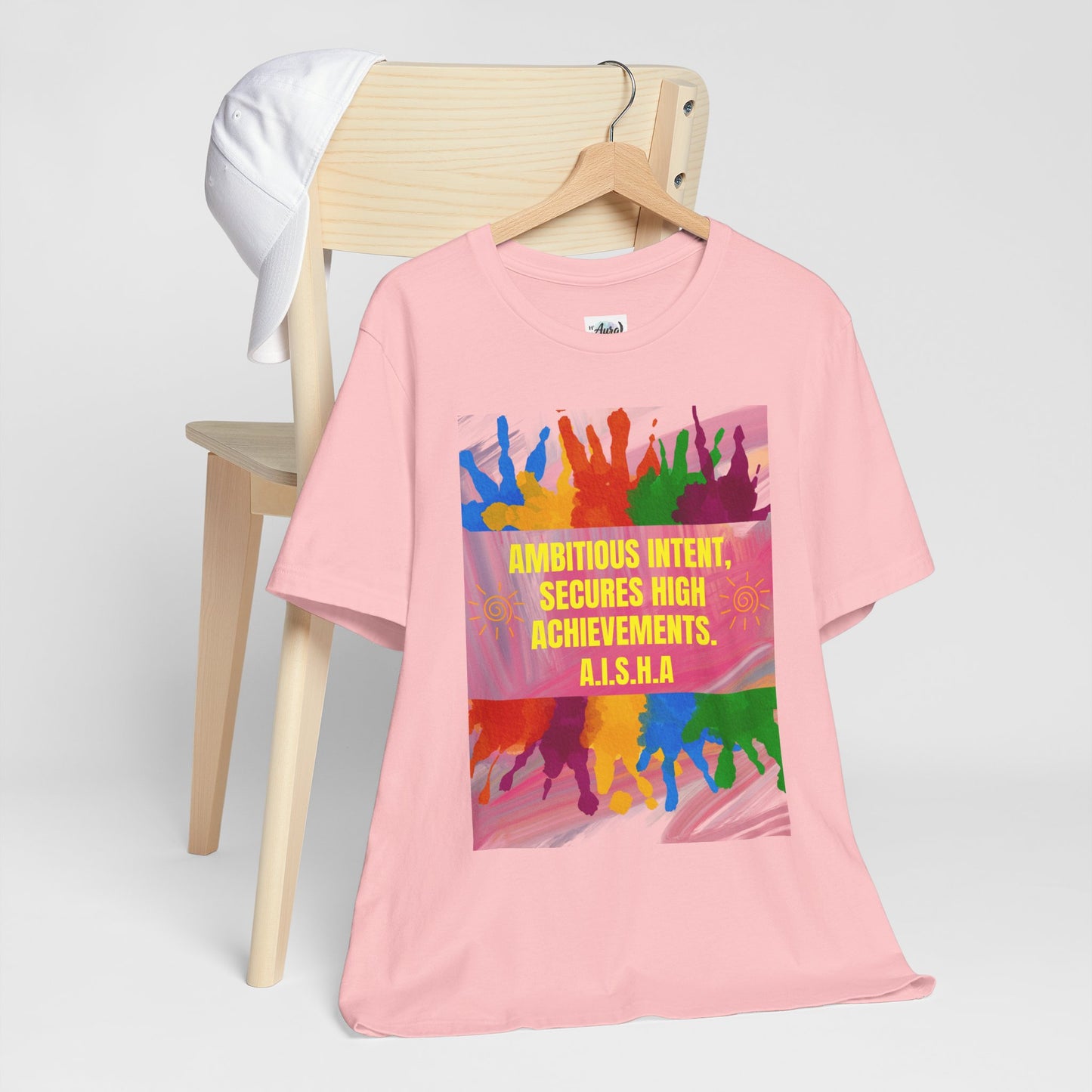Personalized Colorful Motivational Graphic Tee