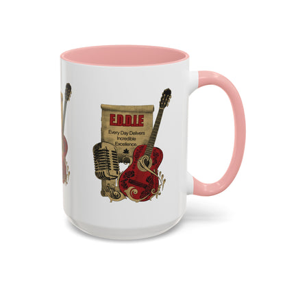 Personalized Guitar Accent Coffee Mug