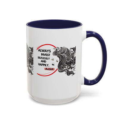 Personalized Inspirational Girl Accent Coffee Mug