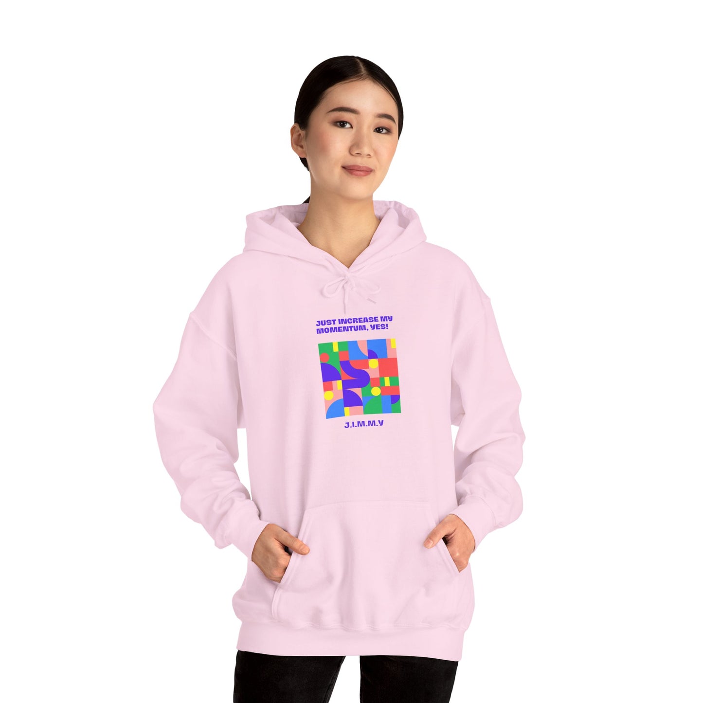 Personalized Momentum Geometric Hooded Sweatshirt