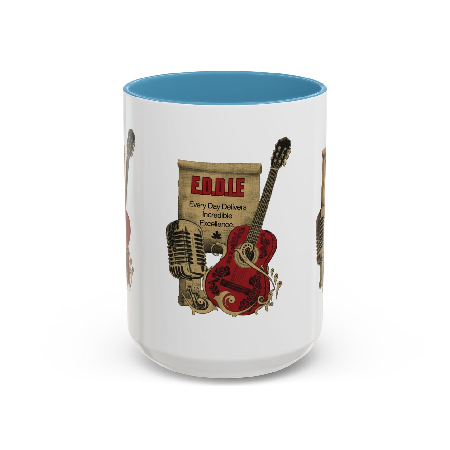 Personalized Guitar Accent Coffee Mug