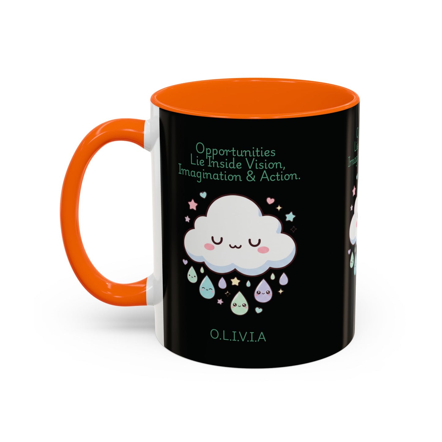 Personalized Cloud Dripping Coffee Mug