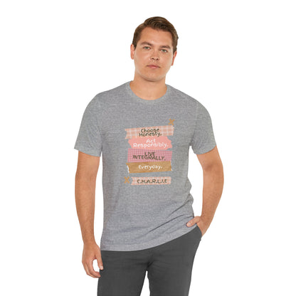 Personalized Column Writing Tee