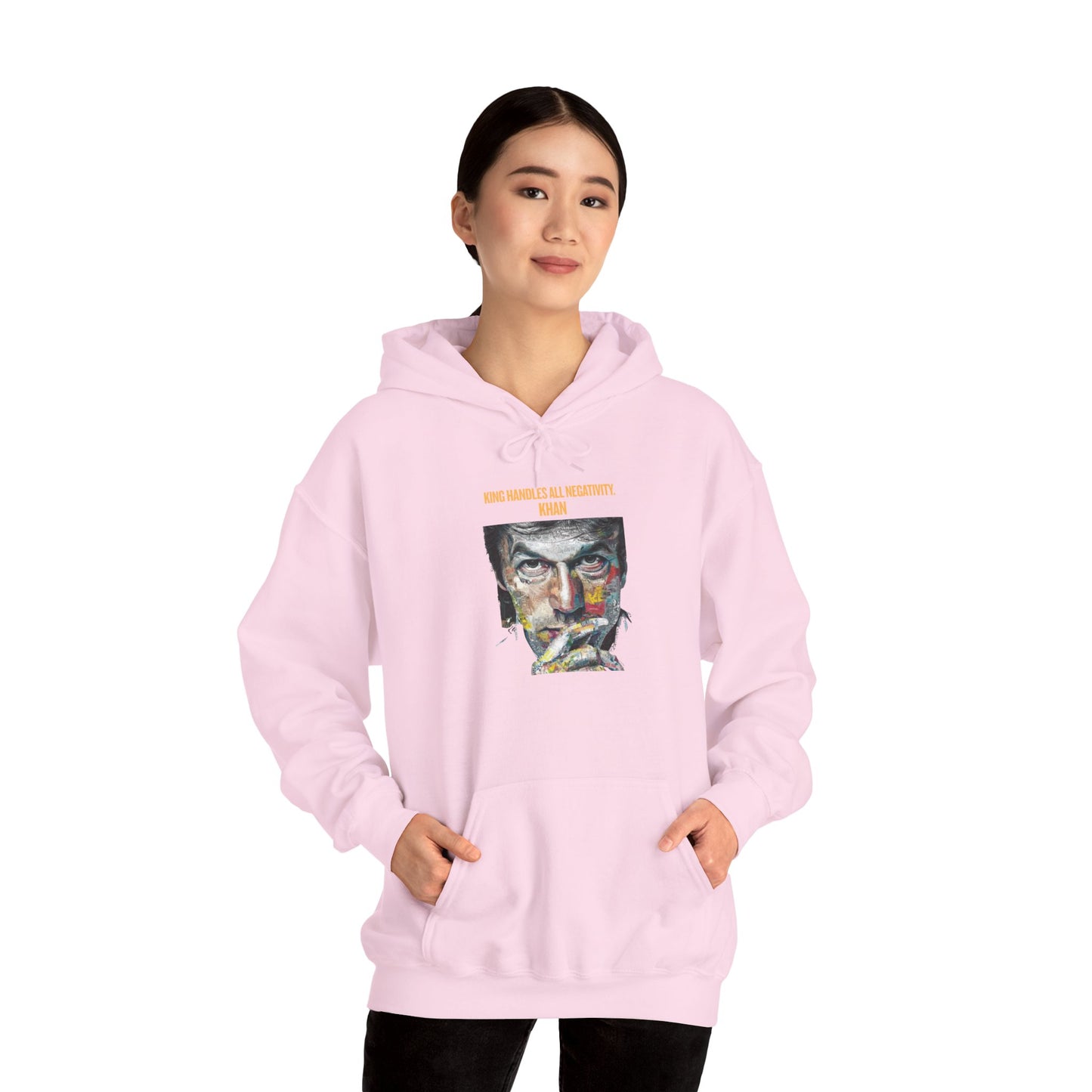 Personalized Khan Graphic Hooded Sweatshirt