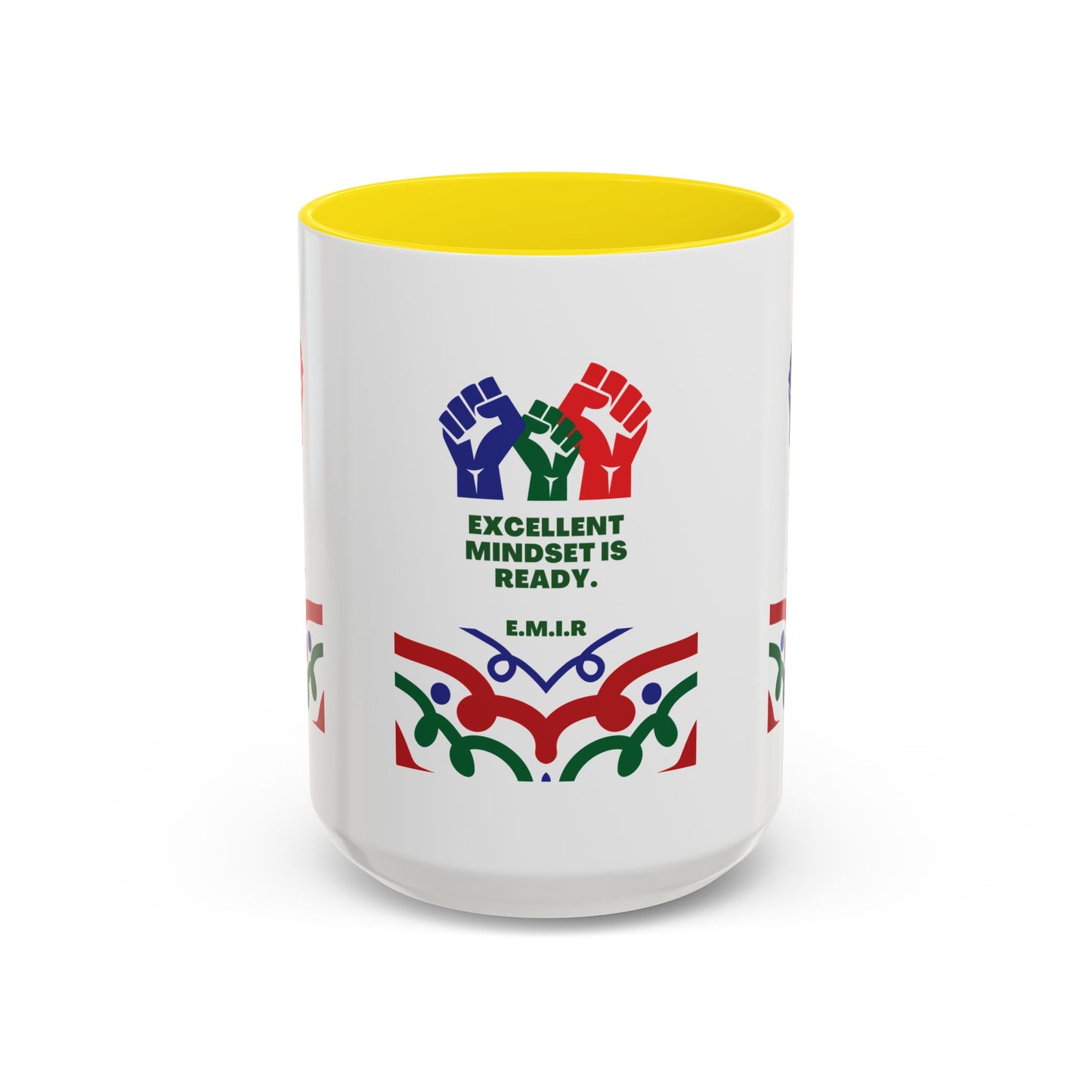 Personalized Initial Victory Accent Coffee Mug