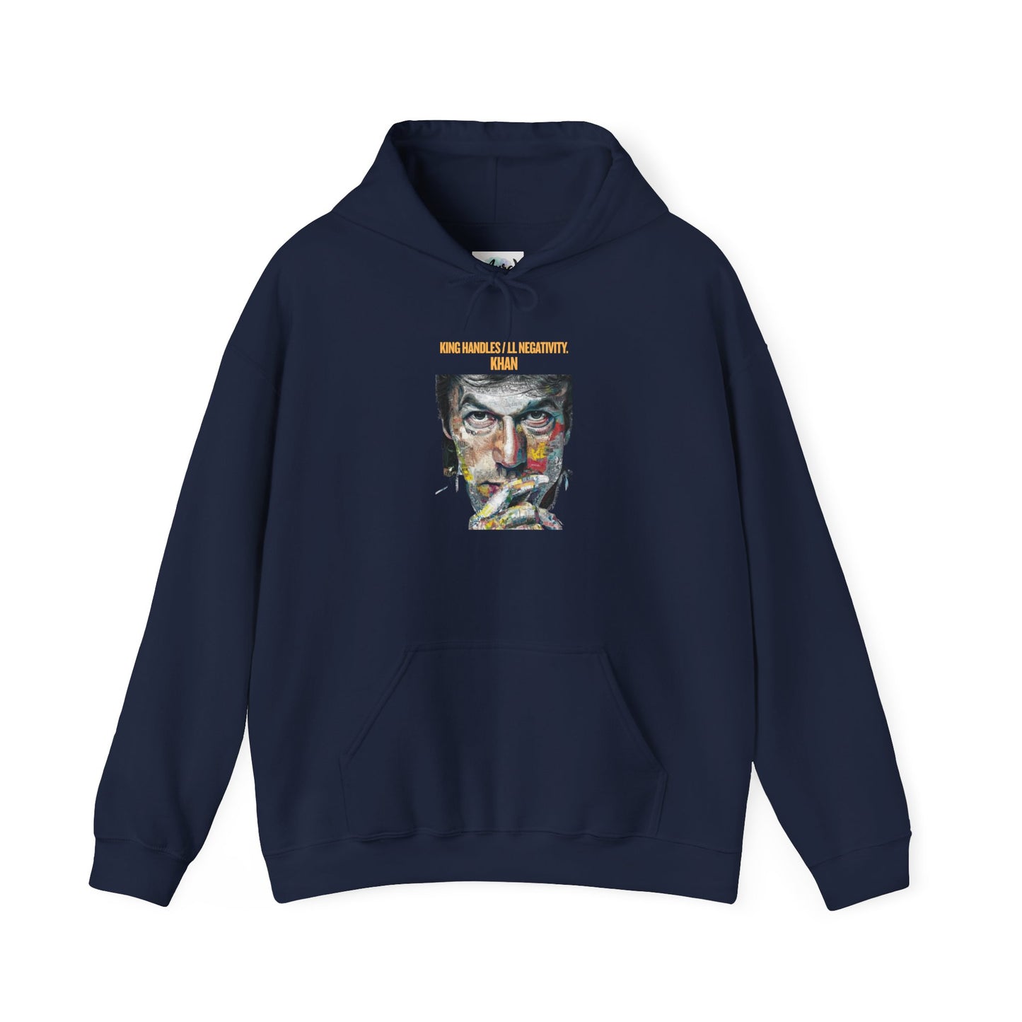 Personalized Khan Graphic Hooded Sweatshirt