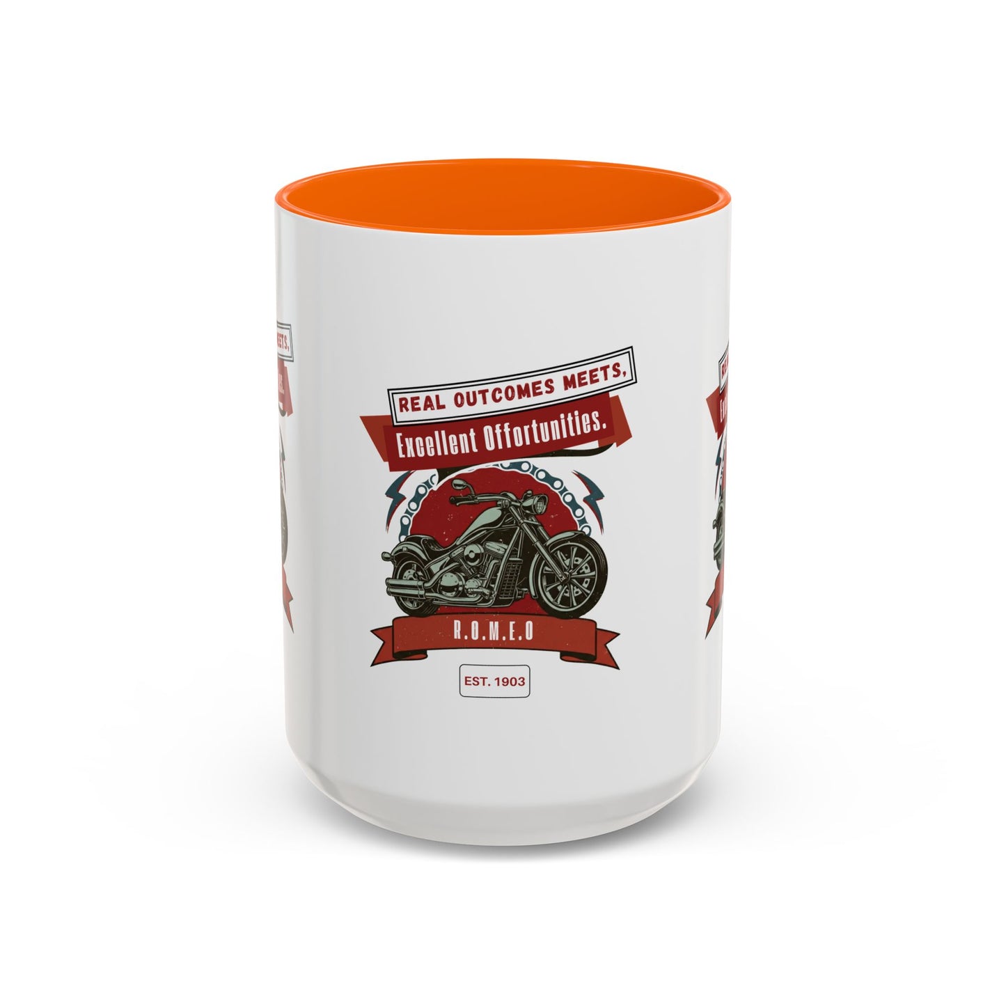 Personalized Motorcycle Accent Coffee Mug