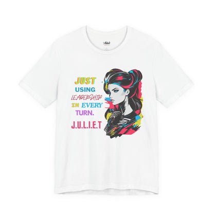 Personalized Feminine Potrait Graphic Tee