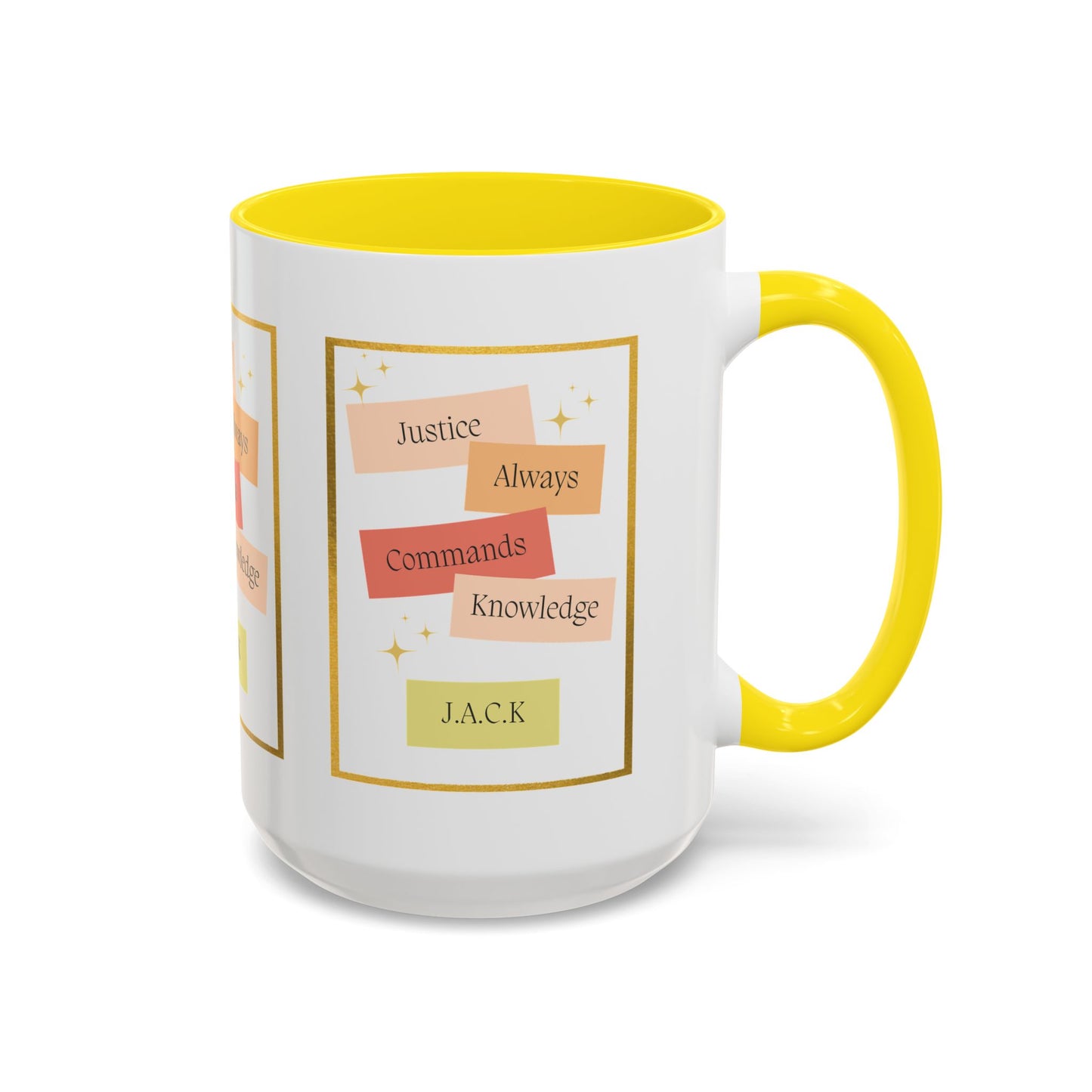 Personalized Inspirational Accent Coffee Mug