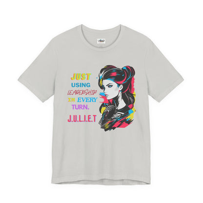 Personalized Feminine Potrait Graphic Tee