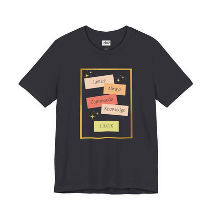 Personalized Colourful Pastel Notes Graphic Tee