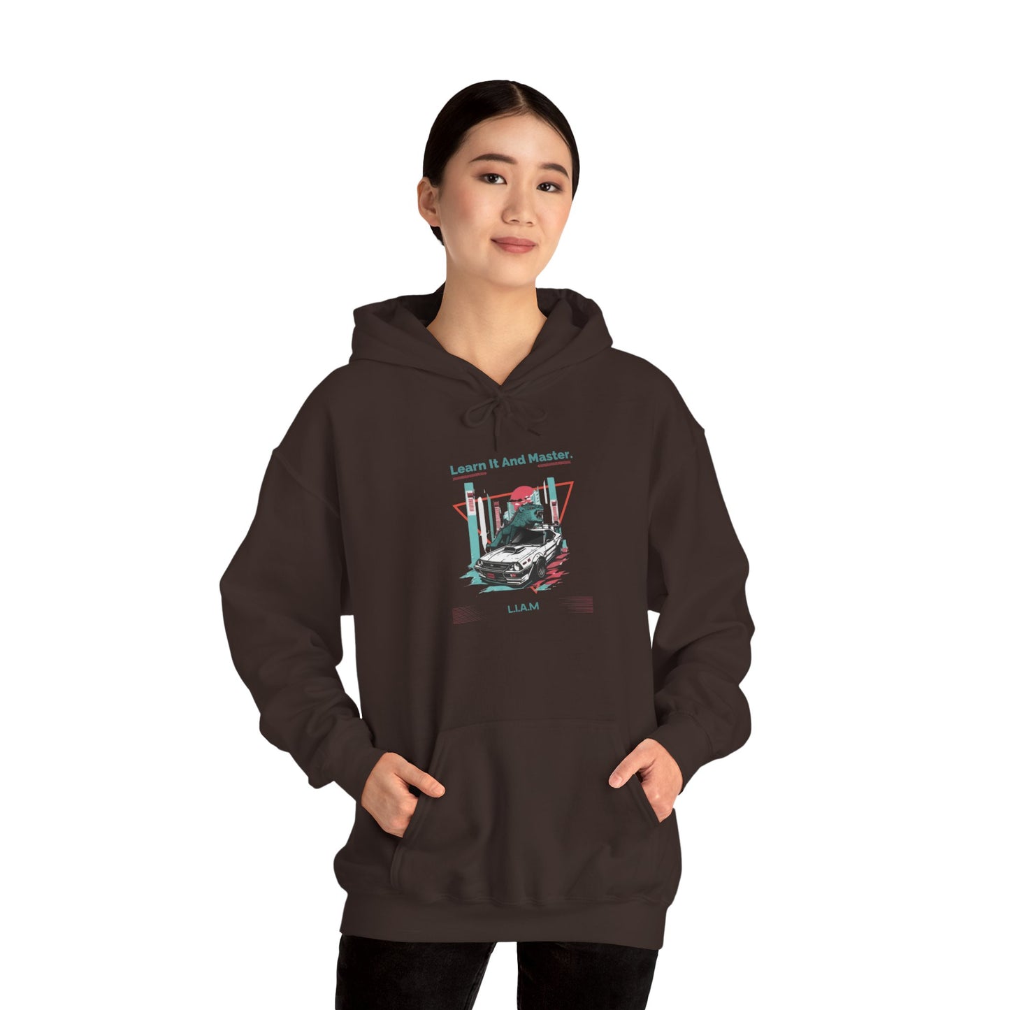 Personalized Racing Graphic Hooded Sweatshirt