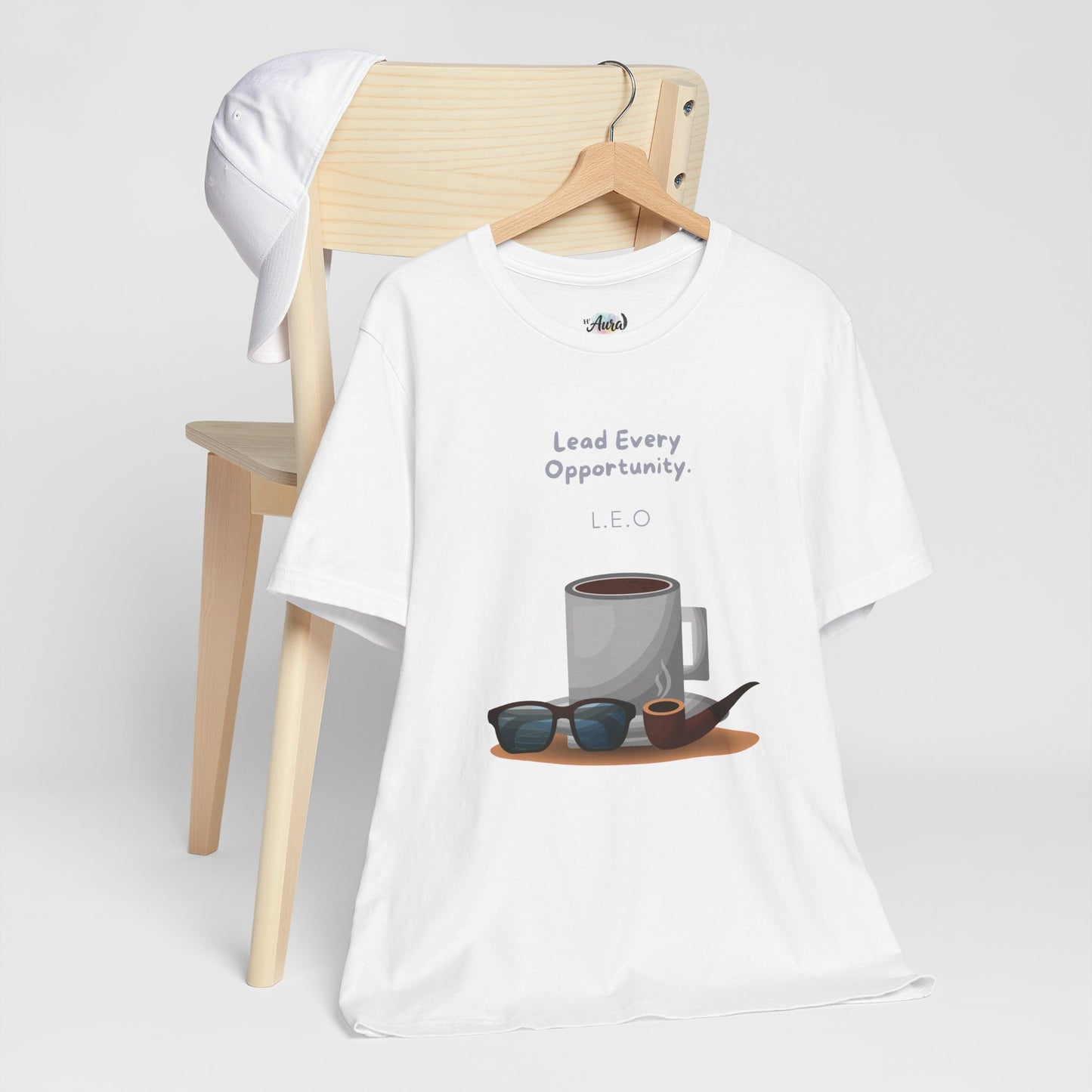 Personalized Coffee & Sunglasses Graphic Tee