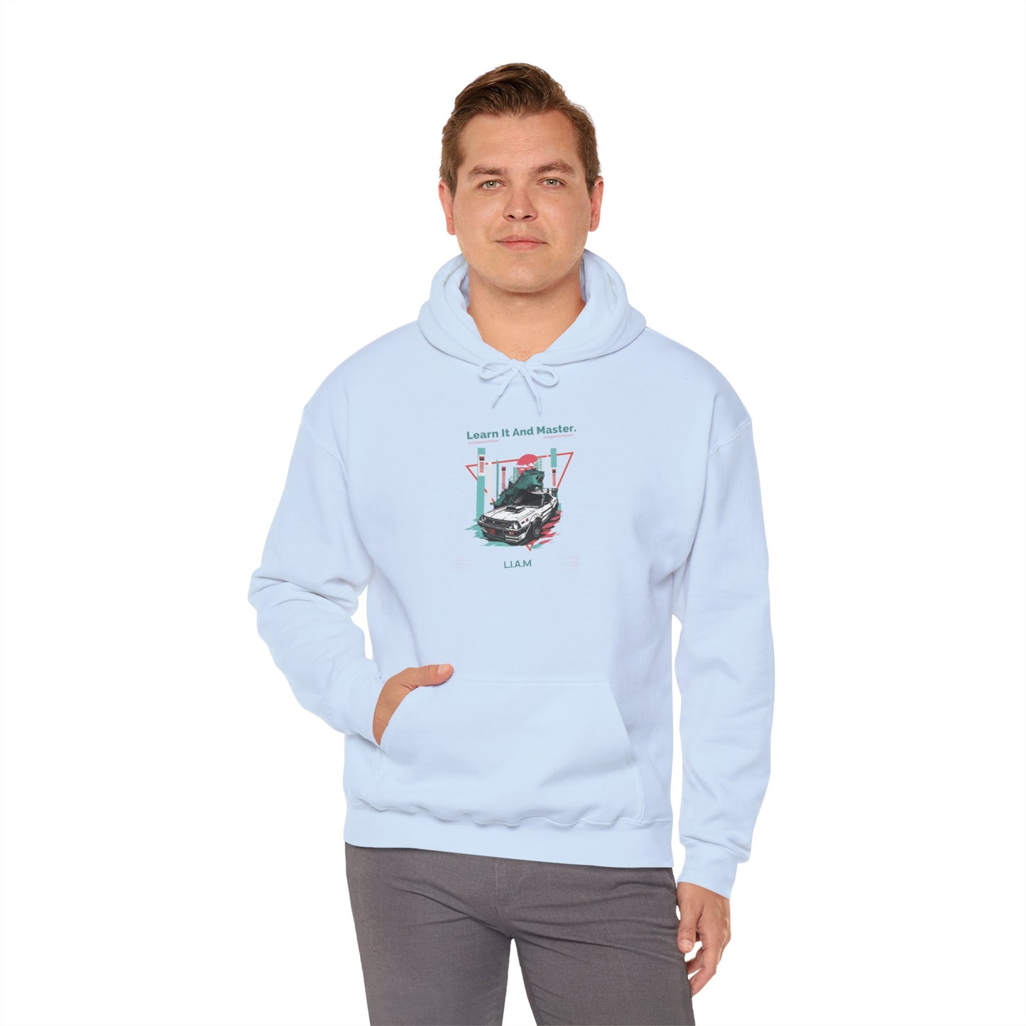 Personalized Racing Graphic Hooded Sweatshirt