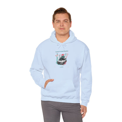 Personalized Racing Graphic Hooded Sweatshirt