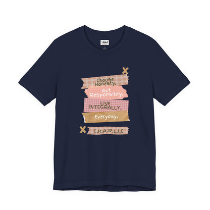 Personalized Column Writing Tee