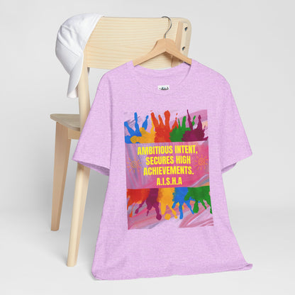 Personalized Colorful Motivational Graphic Tee