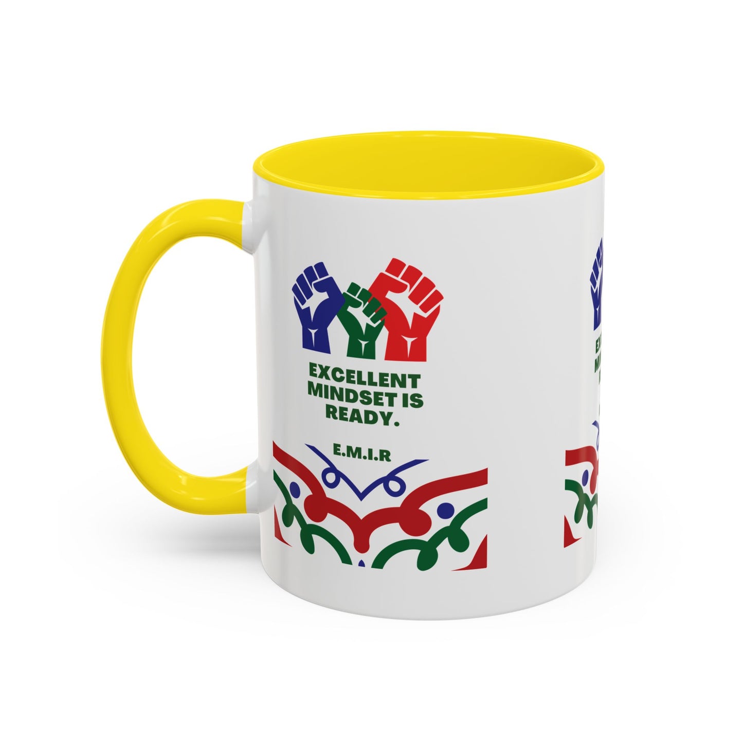 Personalized Initial Victory Accent Coffee Mug