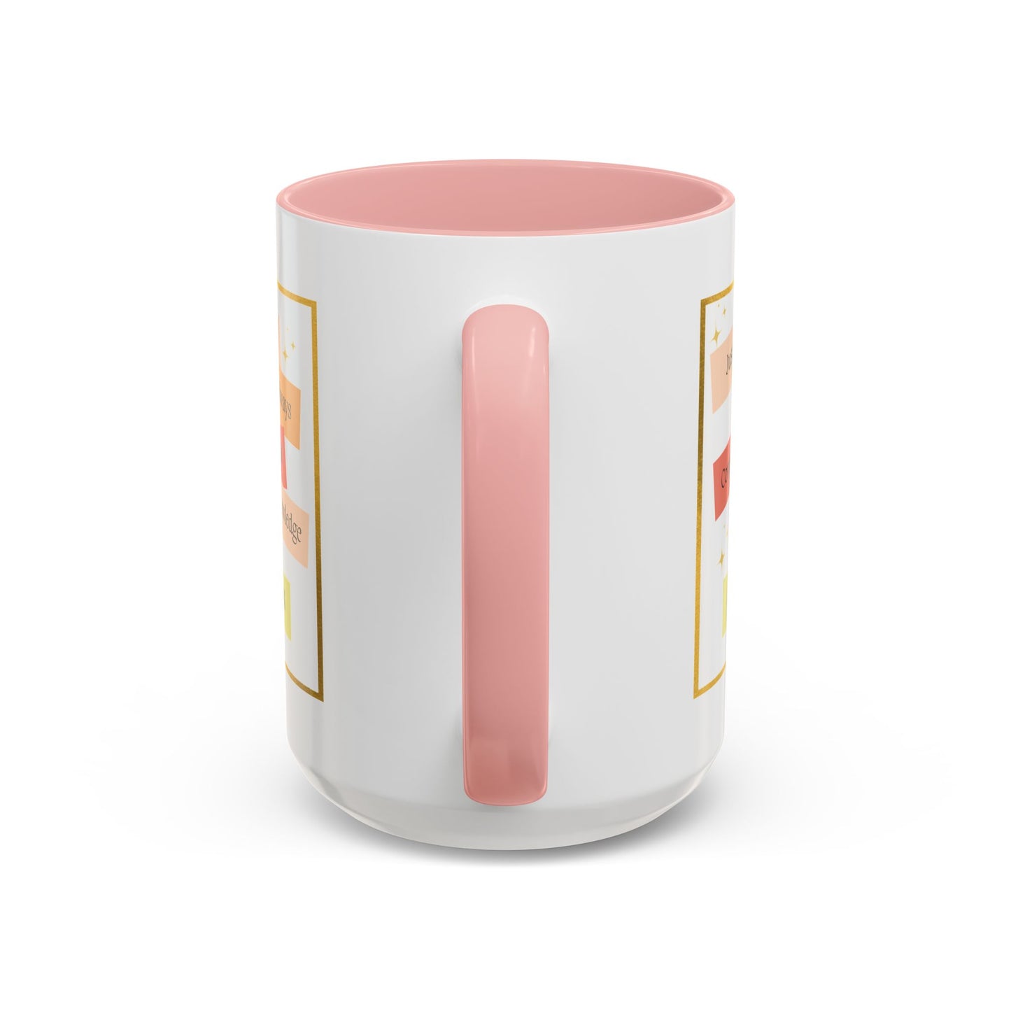 Personalized Inspirational Accent Coffee Mug