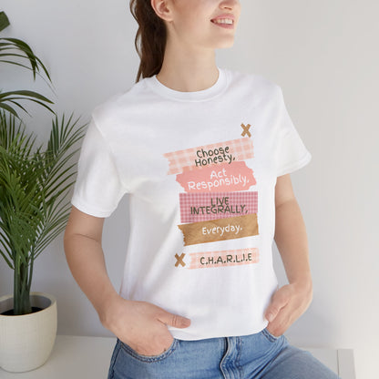 Personalized Column Writing Tee