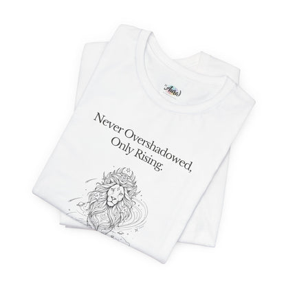 Personalized Girl Lion Graphic Tee