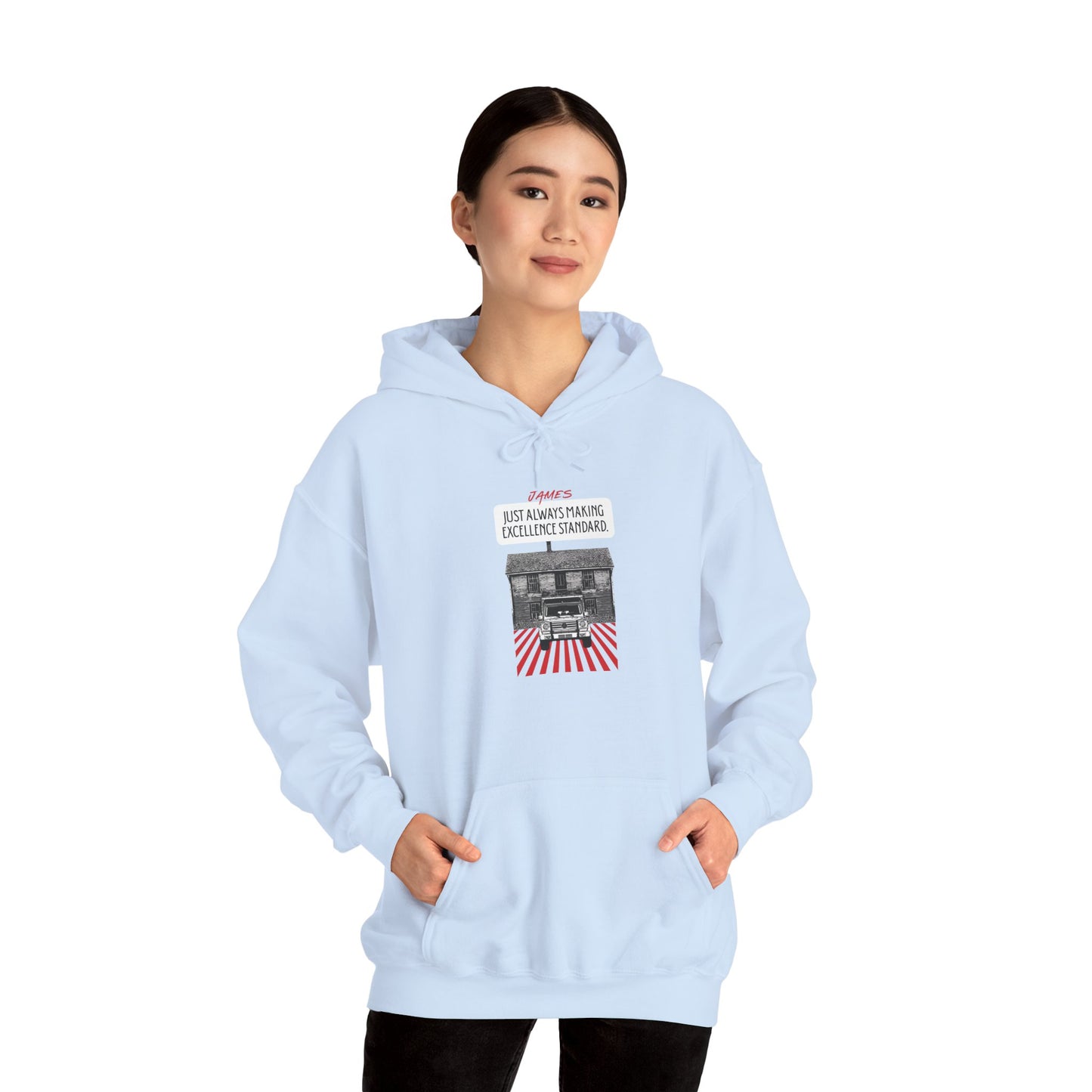 Personalized Vintage Car Hooded Sweatshirt