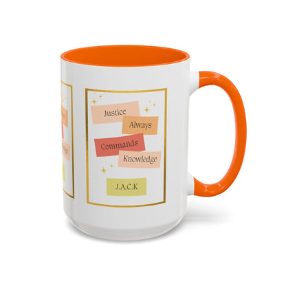 Personalized Inspirational Accent Coffee Mug