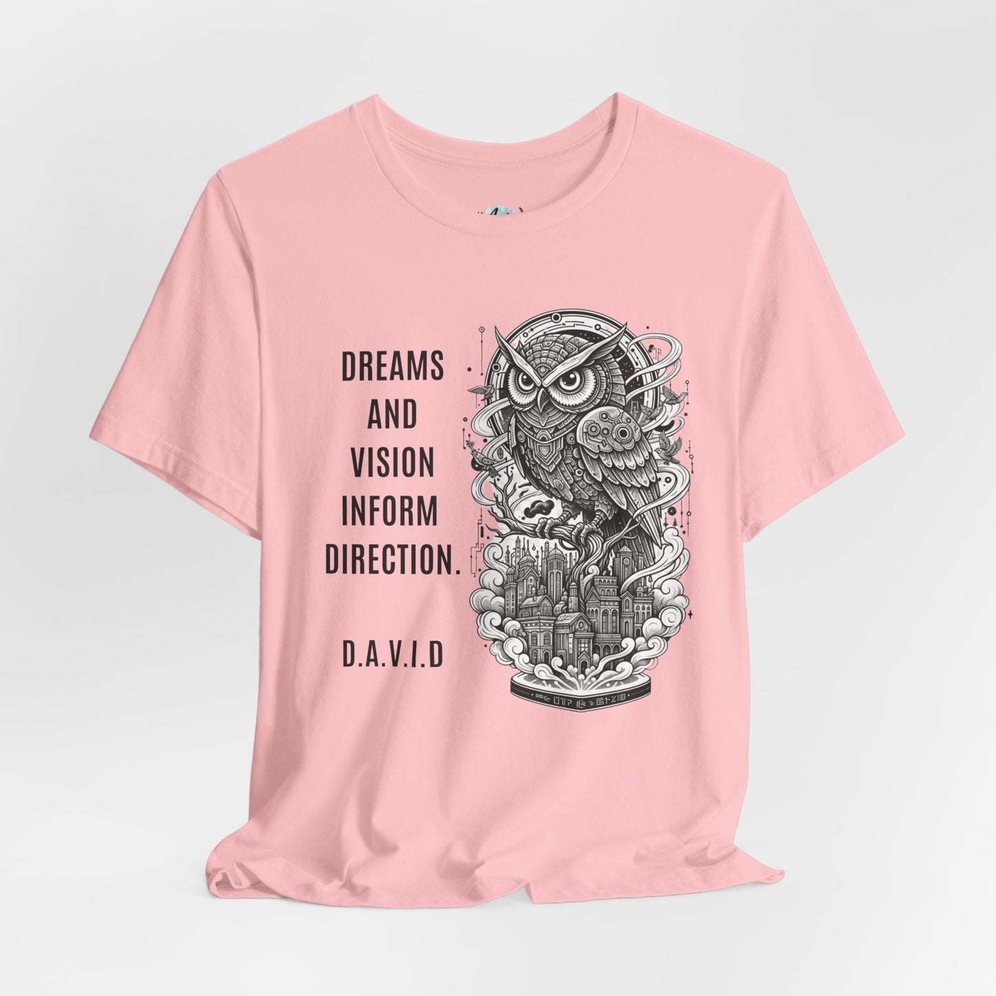 Personalized Owl Vision Graphic Tee