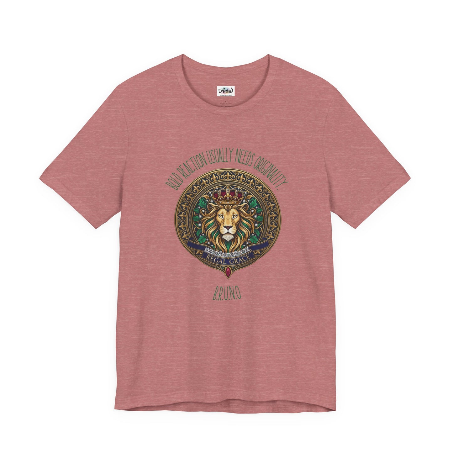 Personalized Lion Crest Graphic Tee
