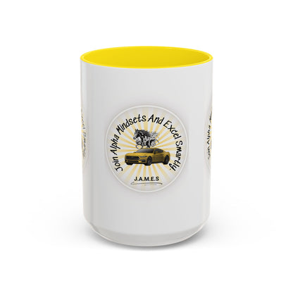 Personalized Car with Horse Accent Coffee Mug