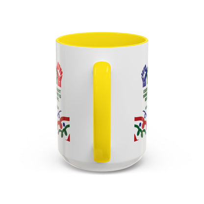 Personalized Initial Victory Accent Coffee Mug