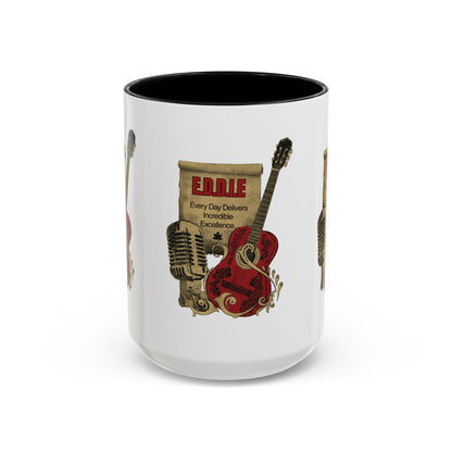 Personalized Guitar Accent Coffee Mug