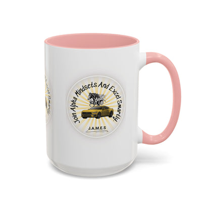 Personalized Car with Horse Accent Coffee Mug