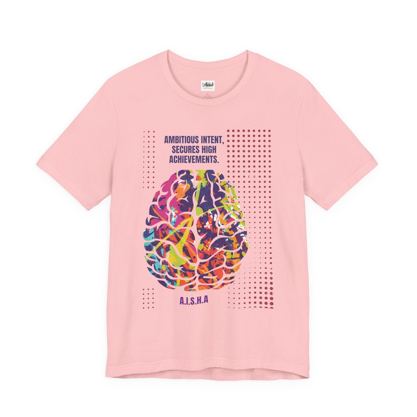 Personalized Motivational Brain Graphic Tee
