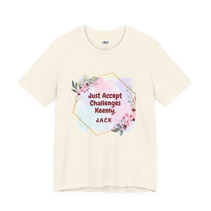 Personalized Floral Frame Graphic Shirt