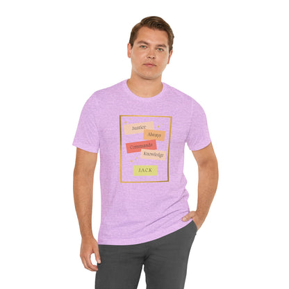 Personalized Colourful Pastel Notes Graphic Tee