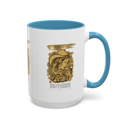 Personalized Golden Girl Accent Coffee Mug