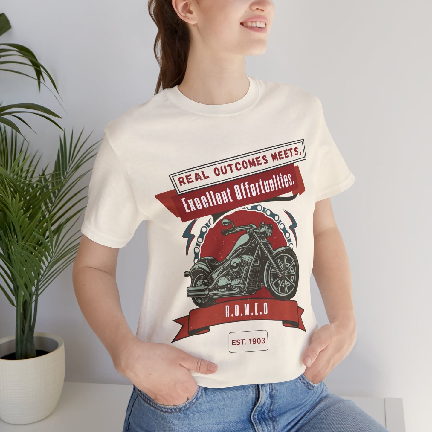Personalized Motorcycle Graphic Tee