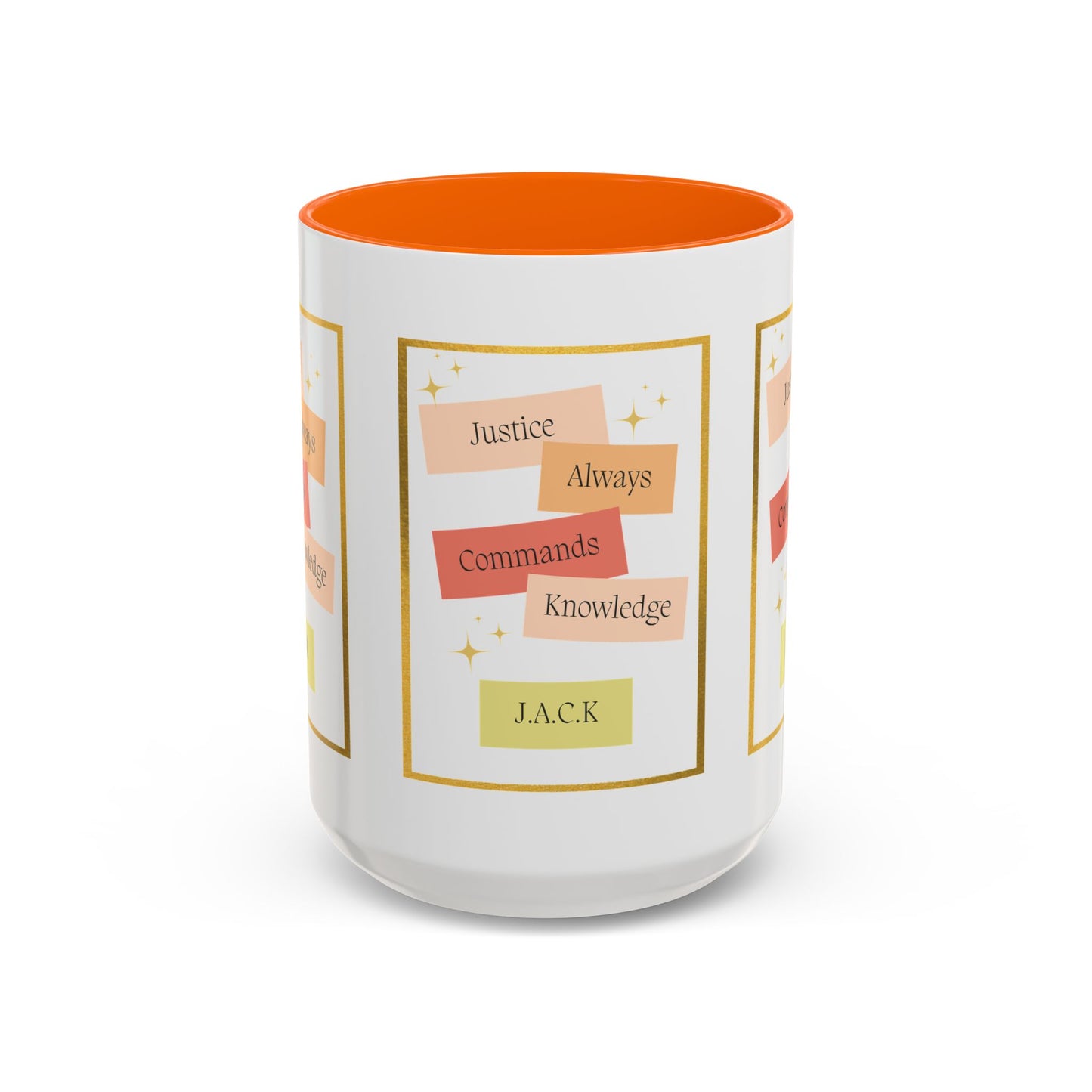 Personalized Inspirational Accent Coffee Mug