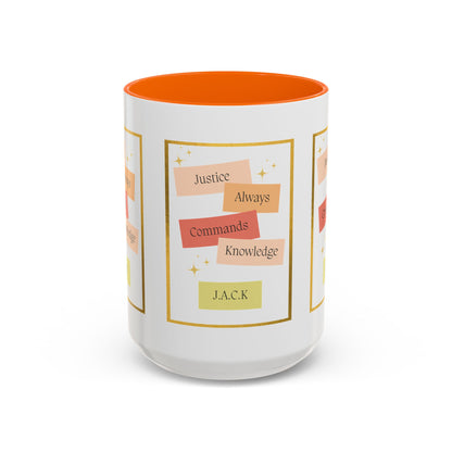 Personalized Inspirational Accent Coffee Mug